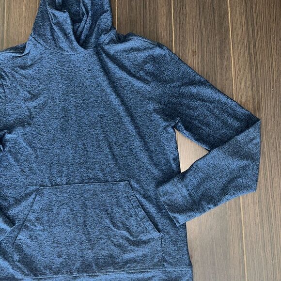 Outdoor Voices Men's Cloudknit Navy Blue Hoodie, Small - Picture 5 of 6